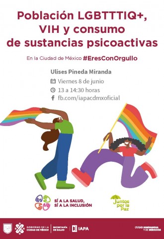 Videoconferencia: Poblacion LGBTTTIQ+, VIH y consumo de sustancias psicoactivas