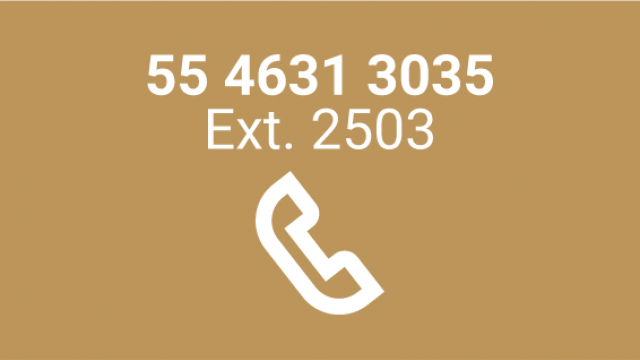 Llámanos al 55 4631 3035