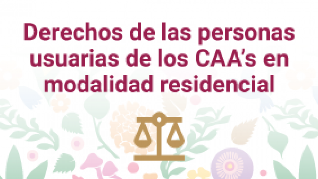 Derechos de las personas usuarias del servicio residencial
