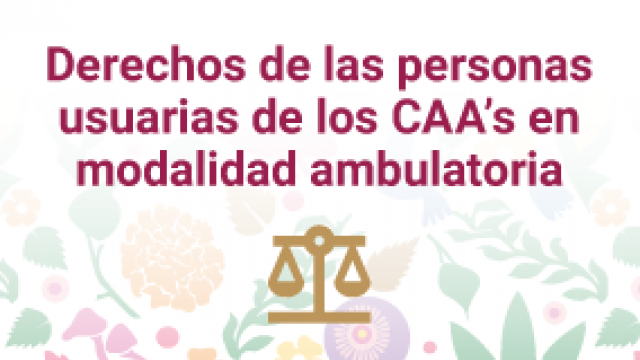 Derechos de las personas usuarias del servicio ambulatorio